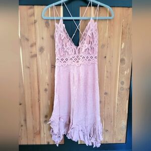Free People Inspired Lace Dress